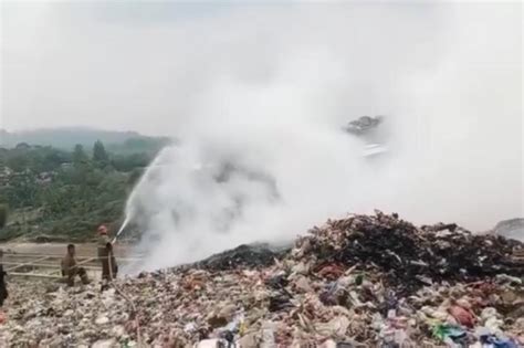 Tpa Jalupang Kebakaran Dlhk Karawang Antisipasi Masalah Pembuangan