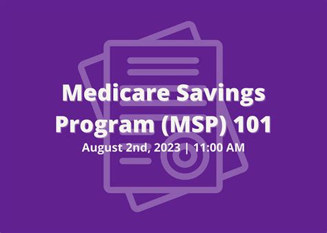 Medicare Savings Program (MSP) 101 | TN Justice Center