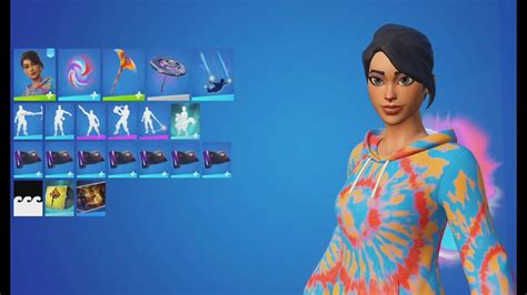 Color Crush Skin Showcase In Fortnite Youtube