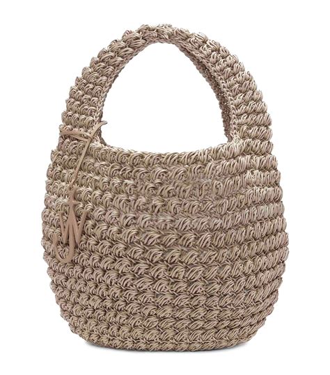 Womens Jw Anderson Neutrals Large Popcorn Basket Bag Harrods