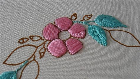 Satin Stitch Embroidery