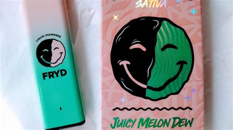 Juicy Melon Dew Liquid Diamonds FRYD EXTRACTS 2g Pod Rechargeable Let S