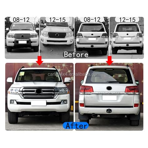 Automotive Facelift Body Kit For Toyota Land Cruiser Lc