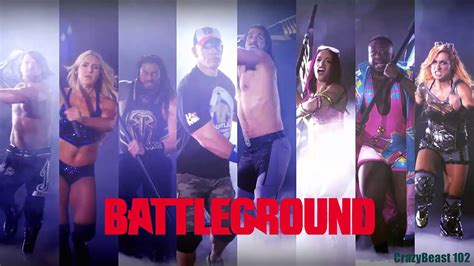 Wwe Battleground 2016 2nd Official Theme Song Feel Invincible