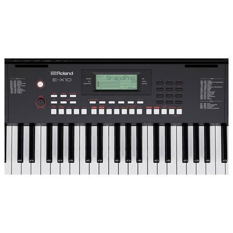 Roland E X10 Portable Keyboard At Gear4music