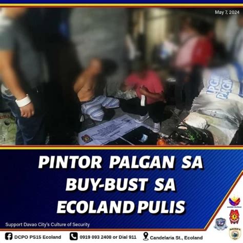 Davao Usa Ka Pintor Arestado Sa Buy Bust Operation Radio Philippines