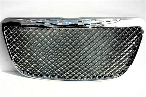 Purchase 2011 2013 Chrysler 300 Chrome Mesh Grille Overlay Abs New In