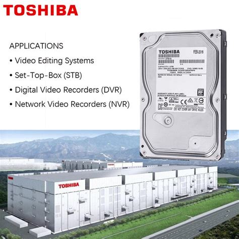 Toshiba Tb Video Surveillance Hard Drive Disk