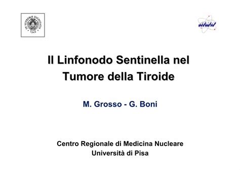 Pdf Il Linfonodo Sentinella Nel Tumore Della Tiroide Chped Itchped