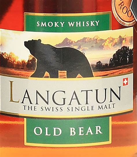 Langatun Old Bear Smoky Cask Strength G Nstig Bei Uns K