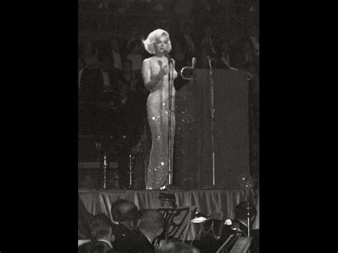 Marilyn Monroe Singing Happy Birthday Thanks For The Memories To