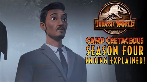 Jurassic World Camp Cretaceous Season 4 Ending Explained The President Of Mantah Corp Is