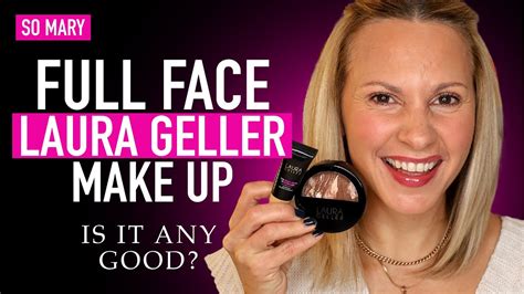 Laura Geller Full Face Makeup Tutorial Best Beauty Products Skin