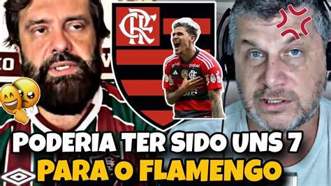 JORNALISTA TRICOLOR SURTOU LEGAL O FLAMENGO KKKKKK YouTube