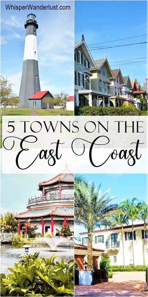 5 Gorgeous Towns To Visit On The East Coast USA WhisperWanderlust