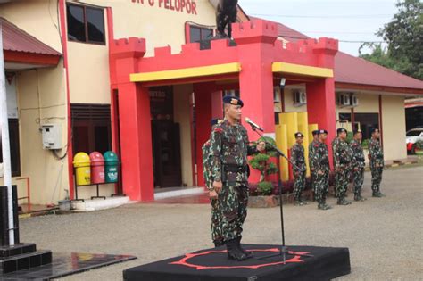 Gelar Upacara Hari Kesadaran Nasional Danyon Ichsan Wujud Penghargaan