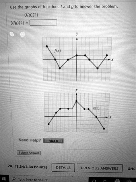 Use The Graphs Of Functions F And G To Answer The Problem F G