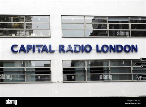 London Capital Radio Station Building Stock Photo Alamy