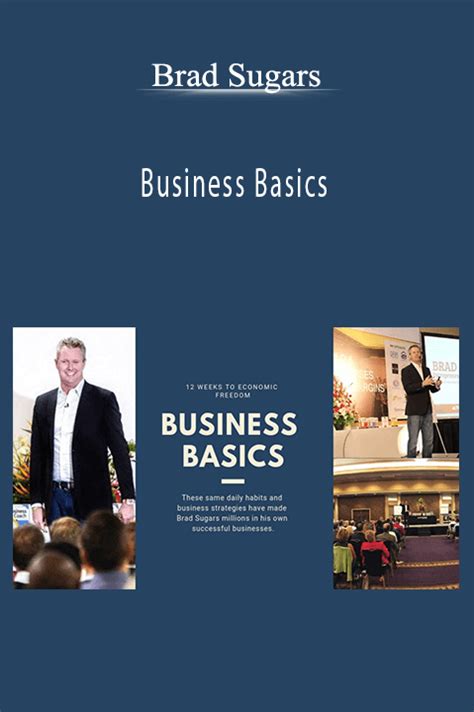 Brad Sugars Business Basics