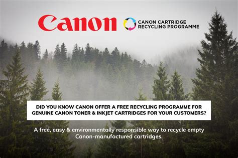 Canon Cartridge Recycling Programme Ufp Print Supplies