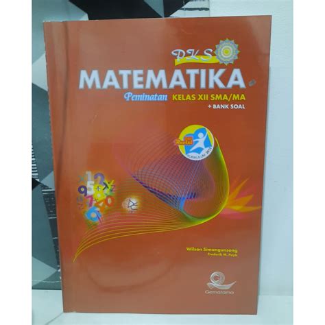 Jual Buku Matematika Peminatan Kelas 12 SMA Gematama Buku Masih Bagus