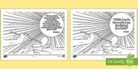 John 3 Verse 5 Mindfulness Coloring Page Lehrer Gemacht