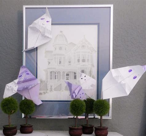 Origami Ghost and Decorating Ideas for Halloween | Holidappy