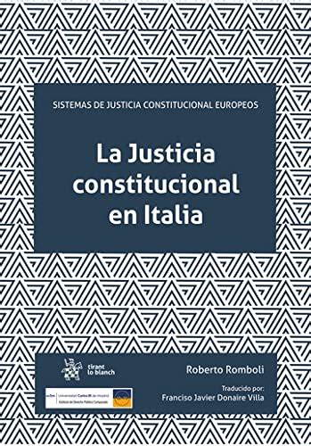 La Justicia Constitucional En Italia Sistemas De Justicia