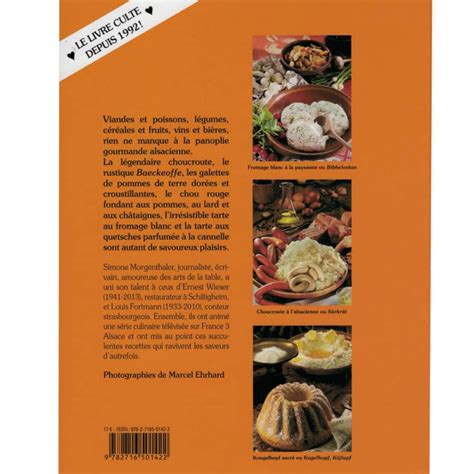 Les Meilleures Recettes D Alsace De Simone Morgenthaler Livre De Recettes