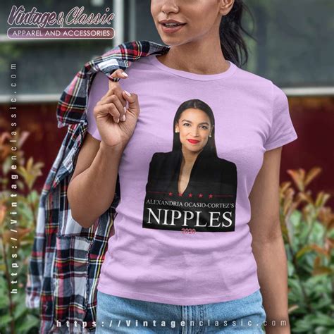 AOC See Through Alexandria Ocasio Cortez Shirt - Vintagenclassic Tee