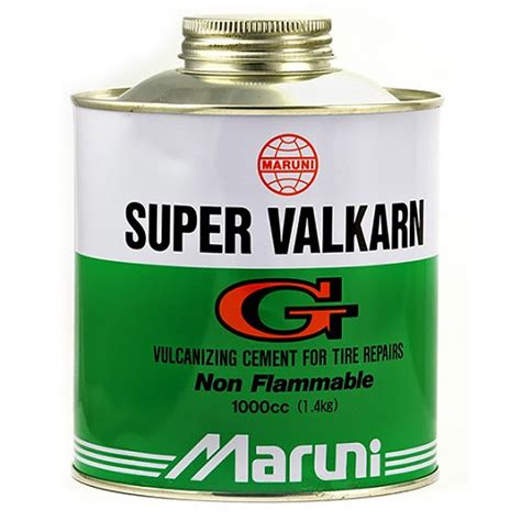 клей для ХОЛОДНОЙ вулканизации SUPER VALKARN G1000cc зеленый MARUNI (1 ...