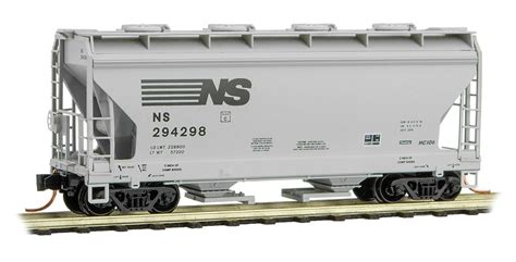 N Scale Micro Trains Covered Hopper Bay Acf