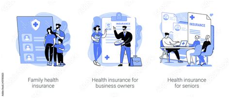 Health insurance isolated cartoon vector illustrations se Stock Vector | Adobe Stock