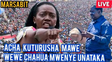 MARTHA KARUA REACTION TO STONNING AZIMIO LA UMOJA TODAY LIVE MARTHA