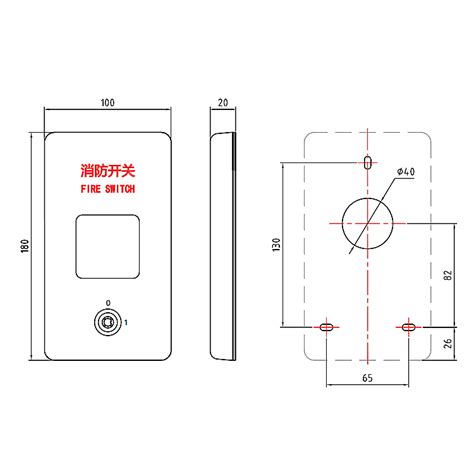 Mbt Fl A Elevator Lift Part Elevator Stainless Steel Fireman Switch