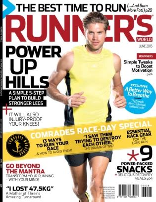 Runner S World SA Magazine June 2013 Issue Get Your Digital Copy