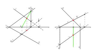 Ejercicio Intersección de recta y plano