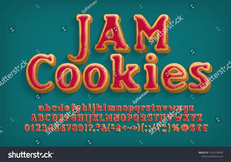 17,474 Cookie Font Images, Stock Photos & Vectors | Shutterstock