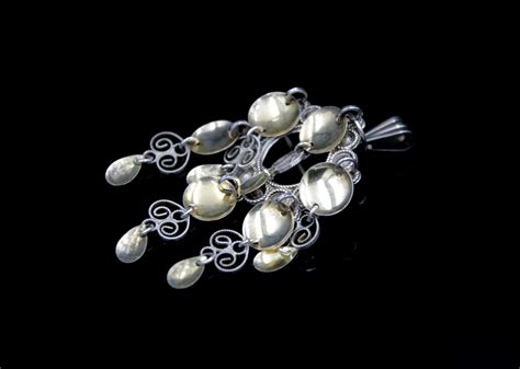 Vintage 830 Silver Norway Solje Wedding Brooch Pendant Etsy