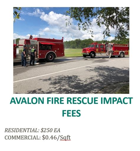 Impact Fees Avalon Beach Mulat Fire Protection District