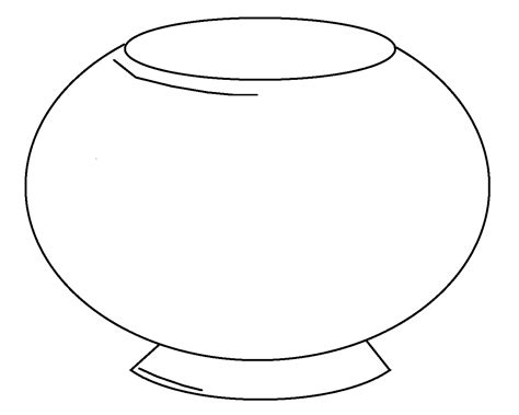 Fish Bowl Template Printable Free