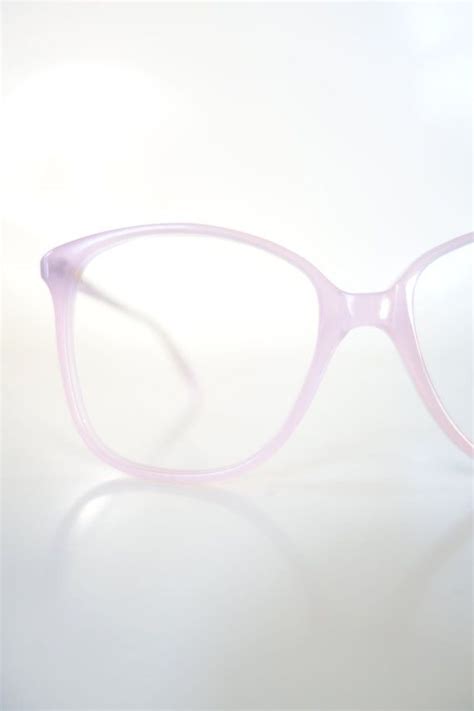 1980s Wayfarer Pink Pastel Eyeglasses Glasses Womens Nerdy Etsy Uk Pink Eyeglasses New Glasses