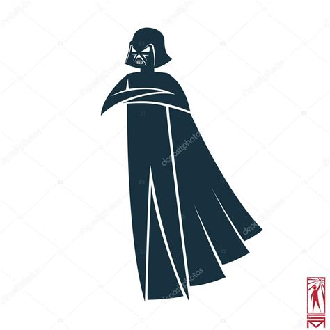 El Personaje De Darth Vader Vector De Stock Por Derplan