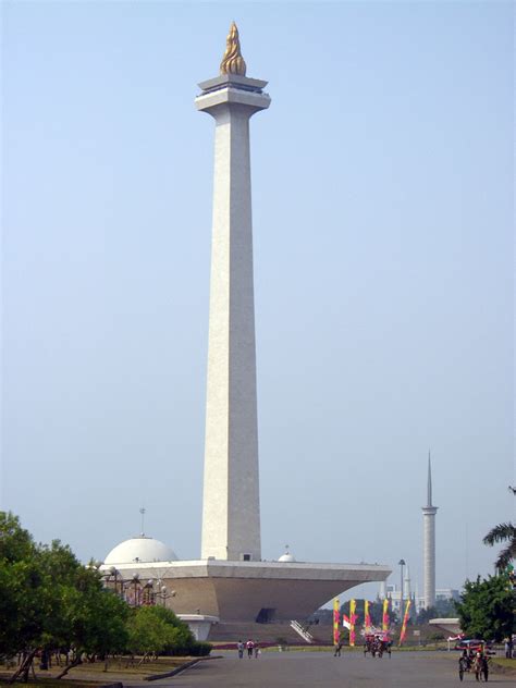 Monas Monumen Nasional Natural Of Indonesia