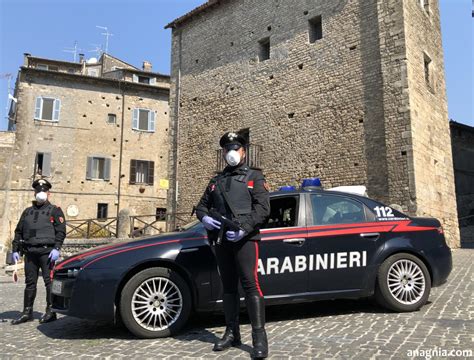 Controlli Straordinari Dei Carabinieri Di Anagni Sul Territorio Anagnia