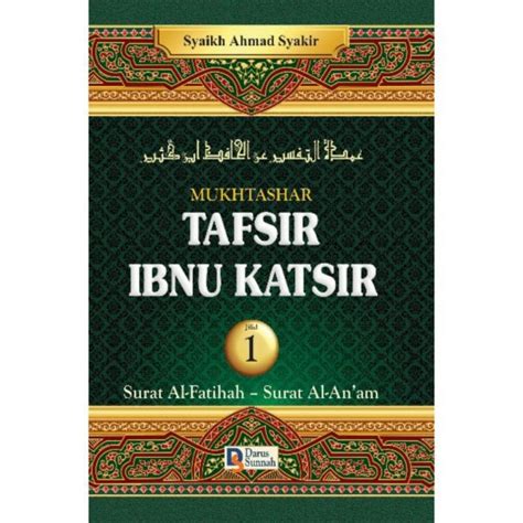 Tafsir Ibnu Katsir Jilid Darus Sunnah