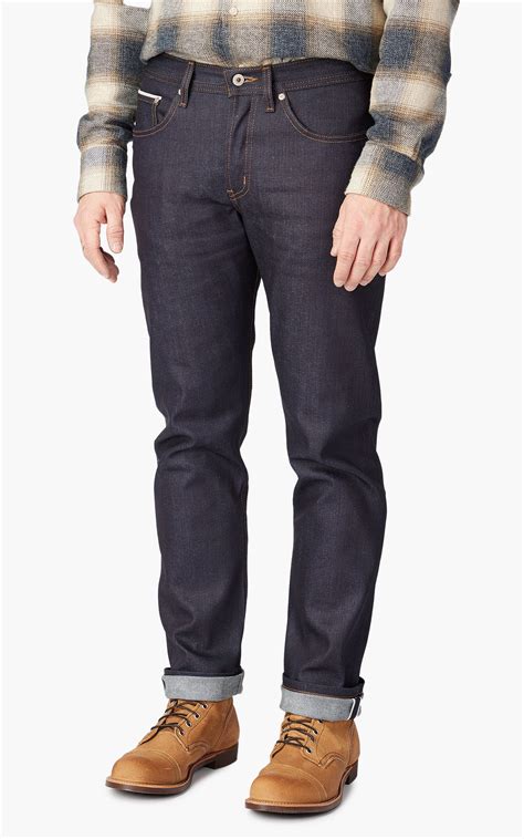 Naked Famous Denim Weird Guy Nightshade Stretch Selvedge Indigo Oz