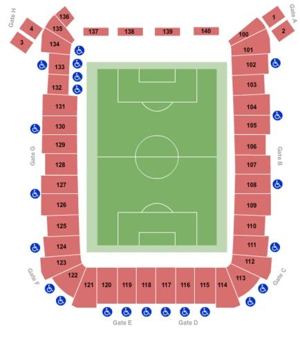 Dick Sporting Goods Park Tickets Seating Charts And Schedule In Commerce City Co At Stubpass