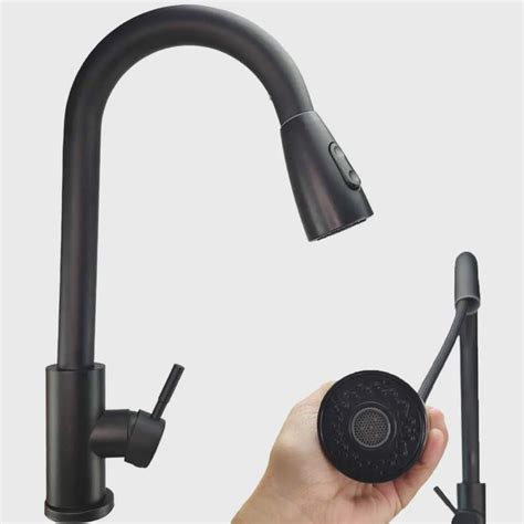 Torneira Gourmet Pull Down Flexivel Cozinha Monocomando Agua Quente