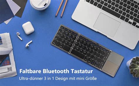 Klawiatura Bluetooth Z Touchpadem Przeno Na Sk Adana Klawiatura Usb